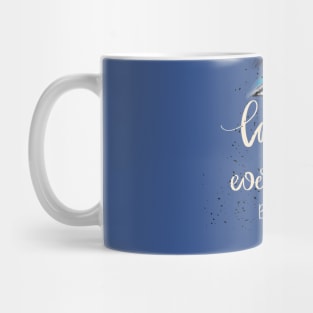 eyelashes shirt Mug